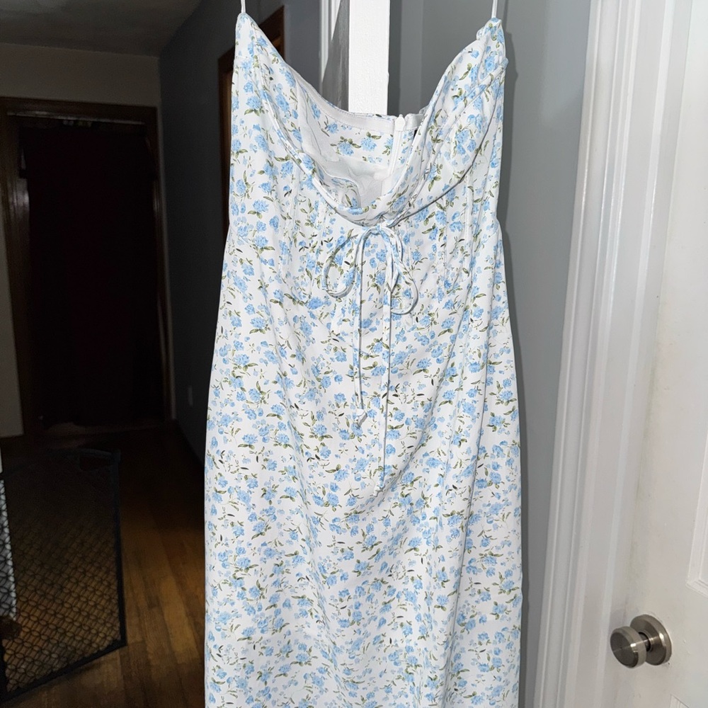Papermoon Blue Floral Dress